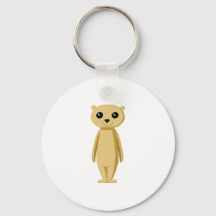 Chaveiro Meerkat. bonito