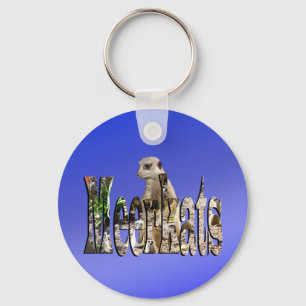 Chaveiro Meerkats Azul, Keyring