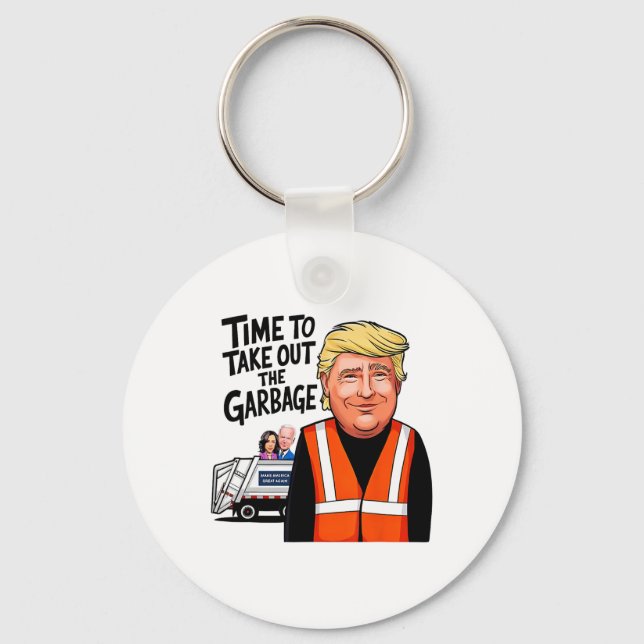 Chaveiro Mega Trump Garge Hora Do Caminhão Para Sair Do Gar (Frente)