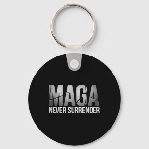 Chaveiro Mega Trump Sombrio 2024 Mega Nunca Se Rende