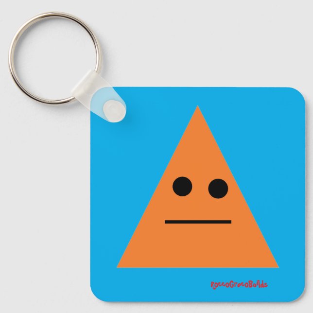 Chaveiro Meh Triangle Keychain (Frente)