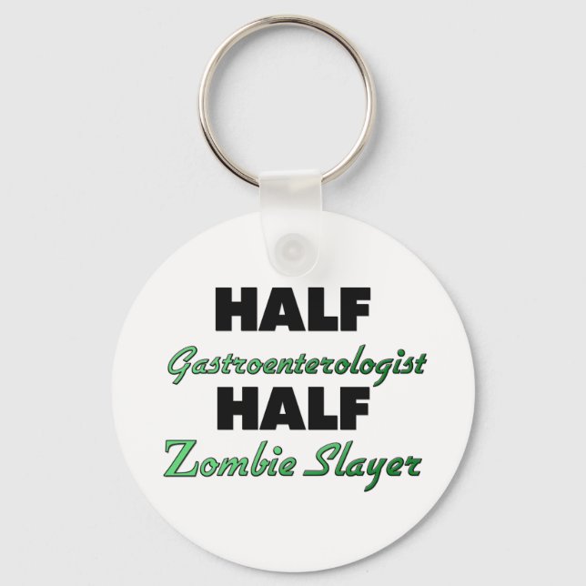 Chaveiro Meia Gastroenterologista Half Zombie Slayer (Frente)