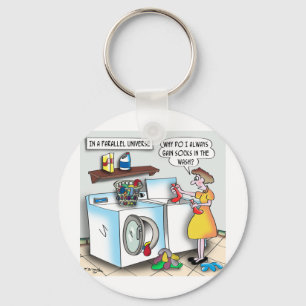 Chaveiro Meias em um Universo Paralelo