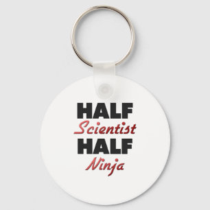 Chaveiro Meio cientista meio Ninja