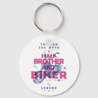 Chaveiro Meio irmão e pedalar o homem mito lenda