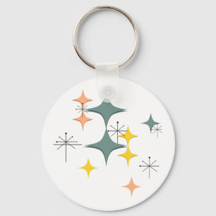 Chaveiro Meio século Modern Eames Atomic Starbursts Persona