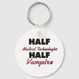 Chaveiro Meio vampiro do meio tecnólogo médico