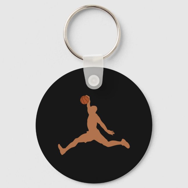 Chaveiro Melanin Bysketbyll Player Dunk Black History Mês (Frente)