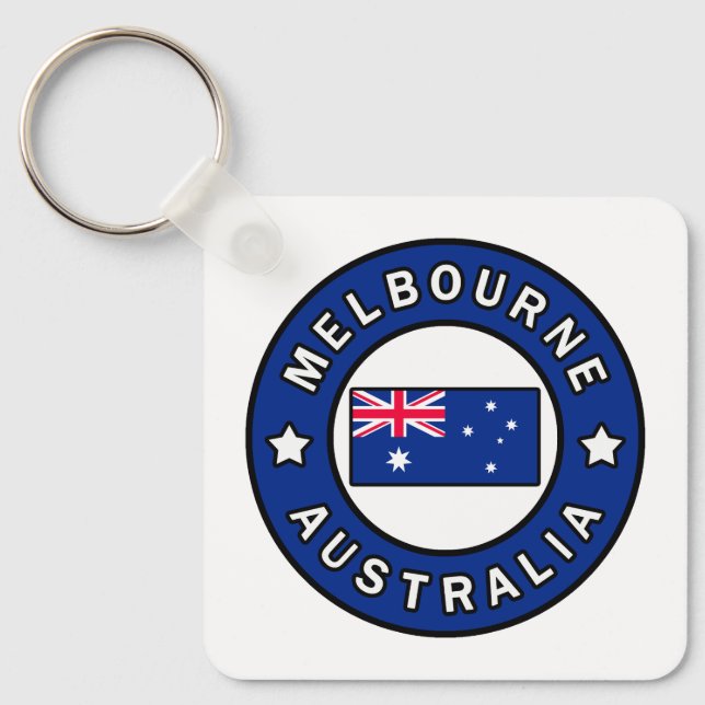 Chaveiro Melbourne Austrália (Frente)