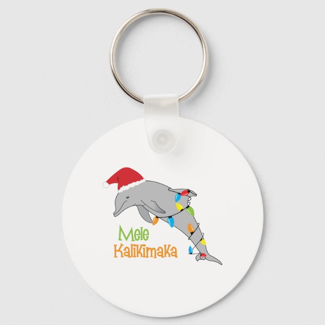 Chaveiro Mele Kalikimaka (Frente)