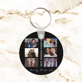 Chaveiro Melhor Amigo para sempre Personalizar 6 Colagem de