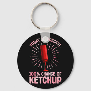 Chaveiro Melhor Arte de Ketchup para Homens Mulheres Ketchu