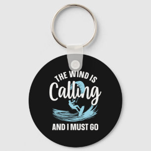 Chaveiro Melhor Arte de Kitesurfing Para Homens Mulheres Ki