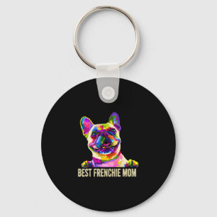 Chaveiro Melhor Arte Frenchie Mãe Bulldog Francês Mãe de Ca