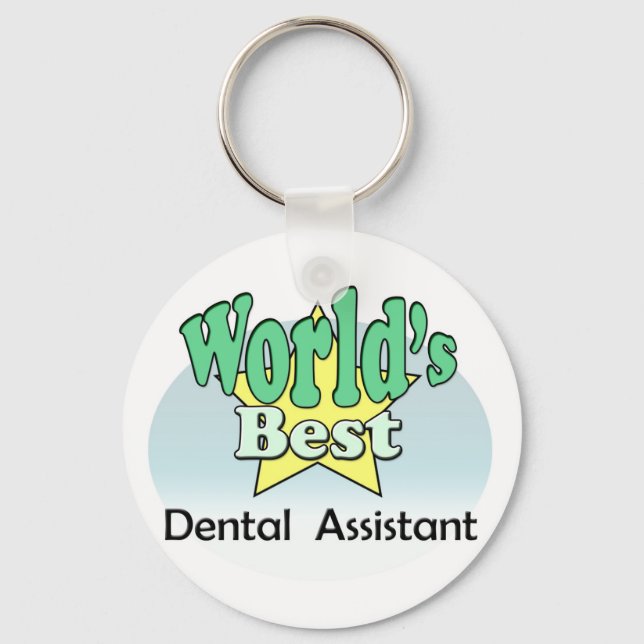 Chaveiro Melhor Assistente Dental do Mundo (Frente)