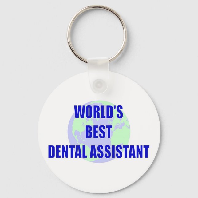 Chaveiro Melhor Assistente Dental do Mundo (Frente)