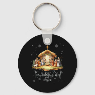 Chaveiro Melhor Cena de Natividade Jesus Legal de Natal Chr