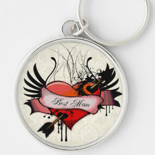 Chaveiro Melhor família Rainbow Prêmio da mãe