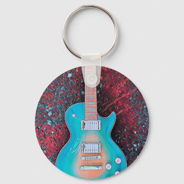 Chaveiro Melhor guitarrista de sempre (Frente)