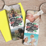 Chaveiro Melhor Mãe Alguma Vez Fotografia Colagem Aniversár<br><div class="desc">Celebre o dia especial da Mãe com nossa melhor mãe... colagem de fotos de aniversário, KeepsasasasasakamChaveiro! Personalize este presente animador com o nome da Mãe no centro, cercado por fotos queridas que capturam belas memórias. O logotipo da Melhor Mãe de Todos adiciona um toque de amor e apreço. Seja no...</div>