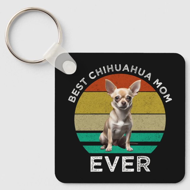Chaveiro Melhor Mãe Chihuahua (Frente)