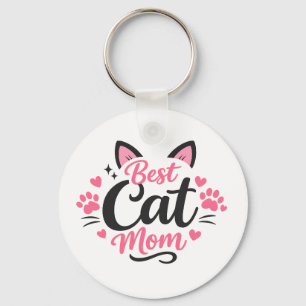 Chaveiro Melhor Mãe de Gato