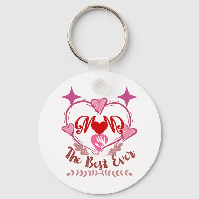 Chaveiro Melhor mãe de sempre (Frente)