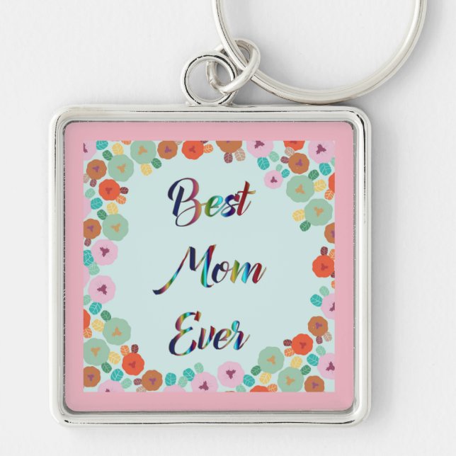 CHAVEIRO MELHOR MÃE DE TODOS OS MOMENTOS (Frente)