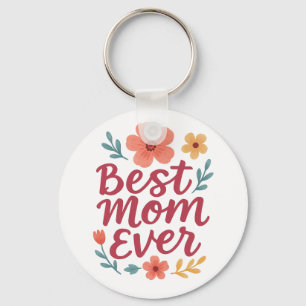 Chaveiro Melhor Mãe De Todos Os tempos - Design De Dia de a
