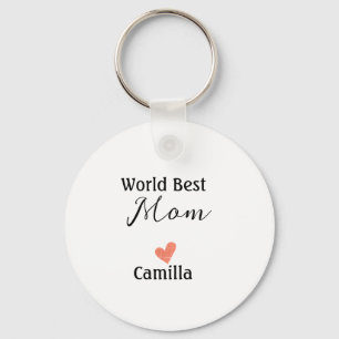 Chaveiro Melhor mãe do mundo feliz dia das mães avó namhear