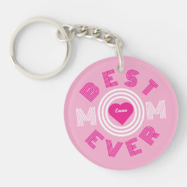 Chaveiro Melhor Mãe Nunca Personalizada