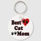 Chaveiro Melhor Merchandise da Mãe de Gato para a Mãe