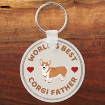 Melhor Pai Corgi do Mundo Presente Orgulhoso de Pa