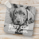 Chaveiro Melhor Pai De Cachorro Alguma Vez Personalizado Fo<br><div class="desc">Este design simples e clássico é composto por tipografia serif e adiciona uma foto personalizada</div>