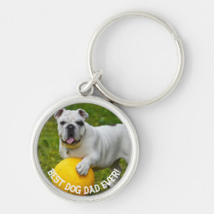 Chaveiro Melhor pai de cachorro do mundo pulseira personali