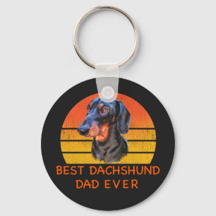 Chaveiro Melhor pai de dachshund jamais T-Shirt