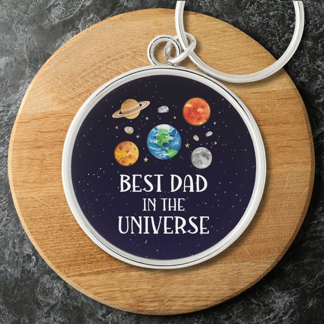 Chaveiro Melhor Pai do Universo Citação Divertida Dia dos P (Criador carregado)