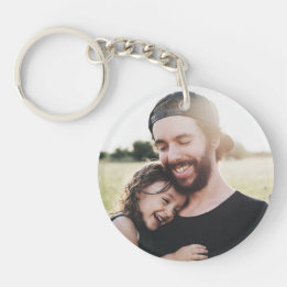 Chaveiro Melhor Pai Russo de Fotografias Personalizado Nunc