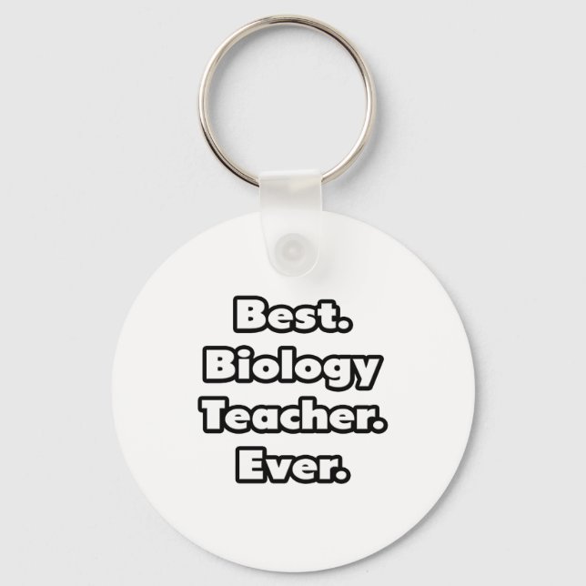 Chaveiro Melhor. Professor de Biologia. Nunca. (Frente)