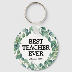 Chaveiro Melhor professor obrigado você aprecia presente