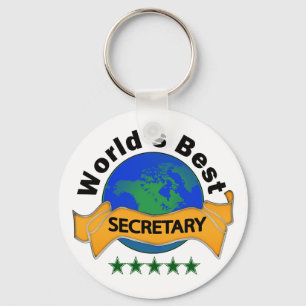 Chaveiro Melhor Secretário do Mundo