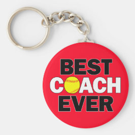 Chaveiro MELHOR TREINADOR DE Softball EVENTUALMENTE Persona