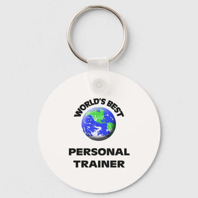 Chaveiro Melhor treinador pessoal do mundo (Frente)