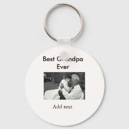 Chaveiro Melhor vovô já adicionou nome de foto elegante