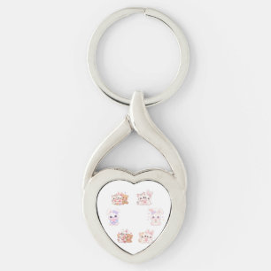 Chaveiro Melhores Amigas Sweet Kawaii -