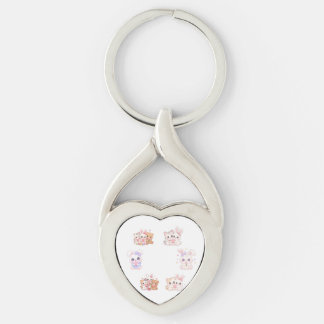 Chaveiro Melhores Amigas Sweet Kawaii -