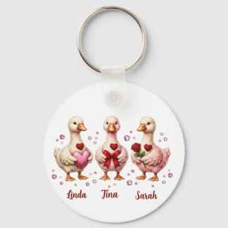 Chaveiro Melhores amigos Geese amigos do dia dos namorados
