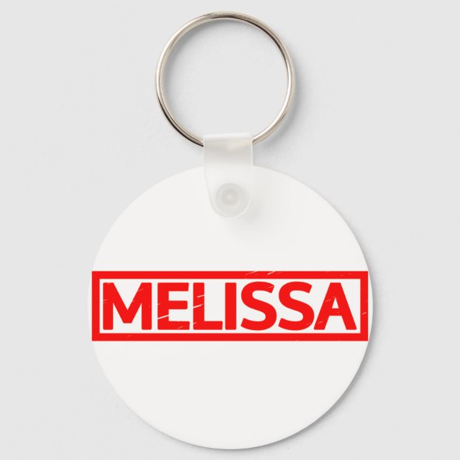 Chaveiro Melissa Stamp (Frente)