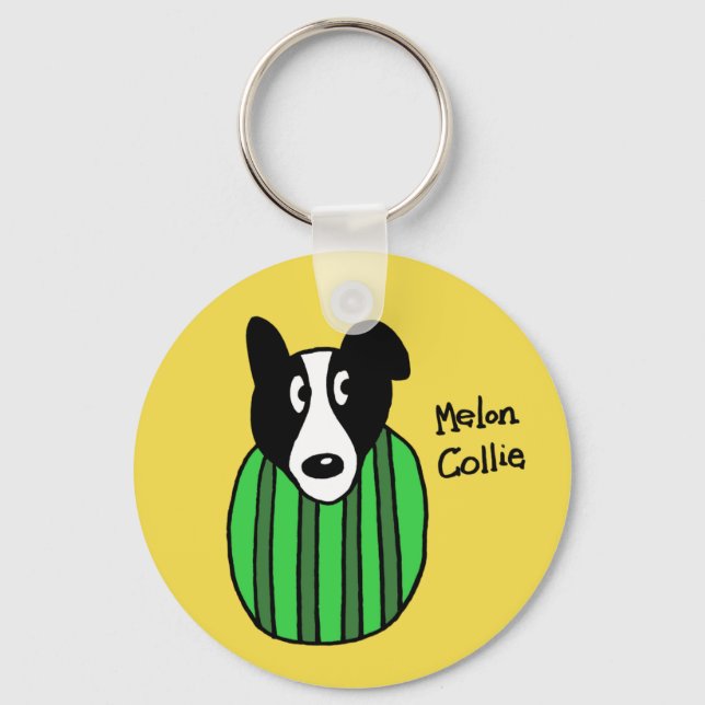 Chaveiro Melon Collie (Frente)