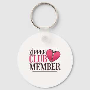 Chaveiro Membro do Zipper Club Sensibilização para a Cripto